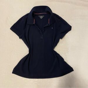 Y2K Tommy Hilfiger Navy Polo Shirt